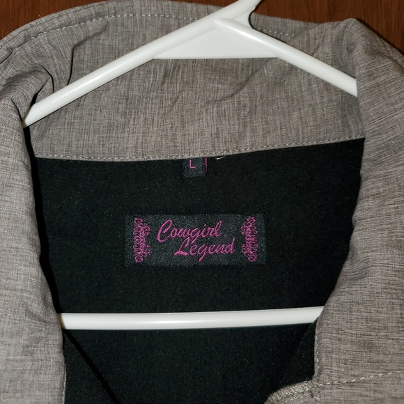 Cowgirl Legend Soft Shell Jacket Sz Large - Picture 2 of 3